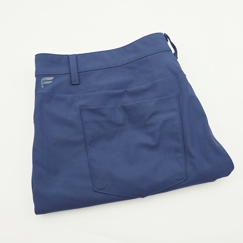 Fabletics The Don Trouser Slim Fit Performance Mens 36X30 (Fit 36x27) Pants Blue